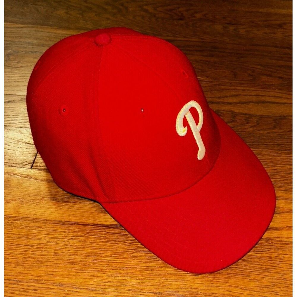 Philadelphia Phillies Hat Strapback Red White New Era MLB Baseball Cap OSFM - Picture 2 of 6